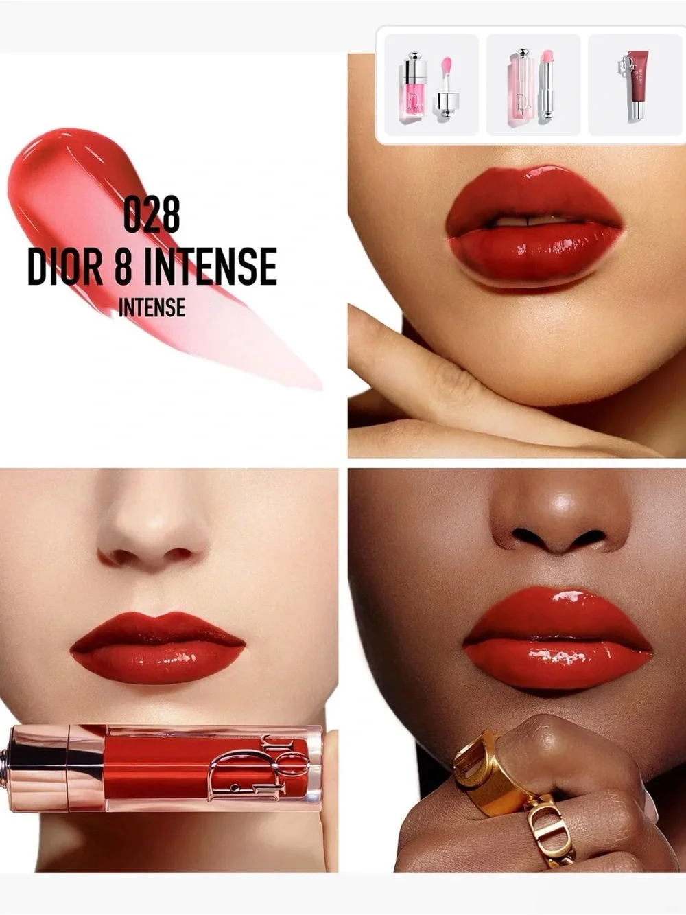 Dior Lip Maximizer Gloss in Bright Red 028